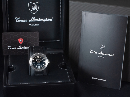 Tonino Lamborghini Cuscinetto Lady Black  Watch  TLF-A05-1 